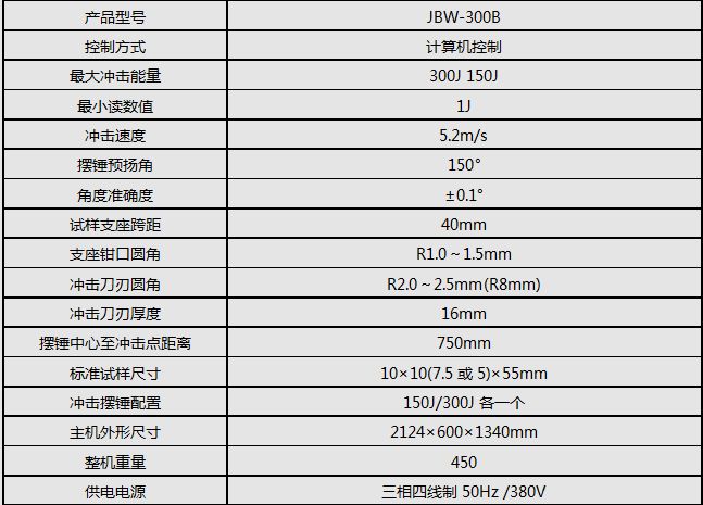 JBW-300B/300J微機(jī)屏顯半自動沖擊試驗機(jī)