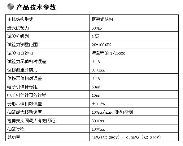 60噸微機(jī)控制電液伺服臥式拉力試驗機(jī)